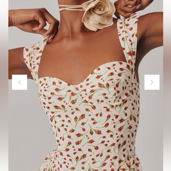 Reformation Taiga Floral Print Dress *NWT* - Picture 2 of 7